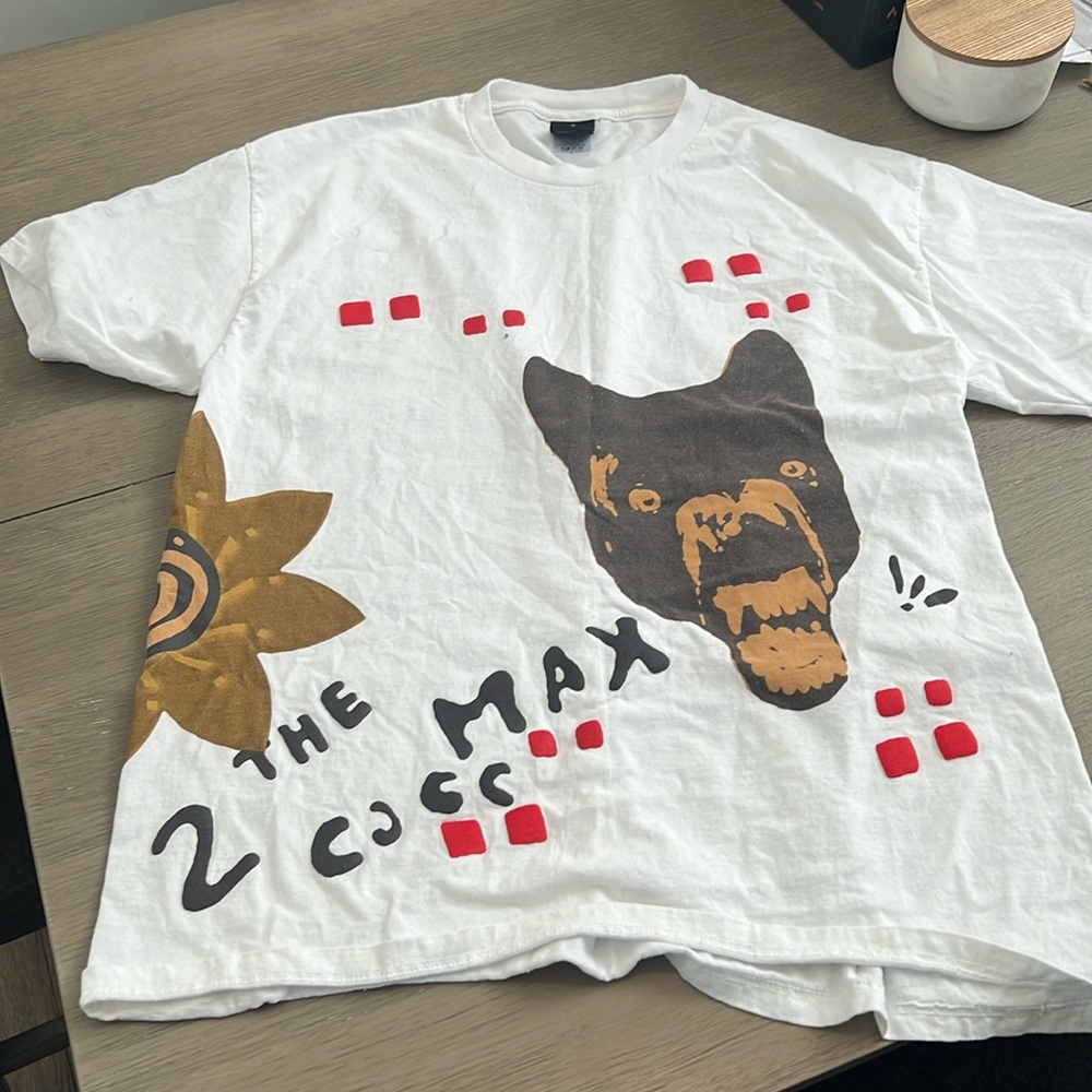 Cactus jack by Travis Scott wolf t shirt size large